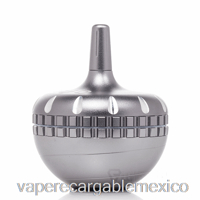 Vape Recargable Cheech Glass 4 Partes Spinner Grinder Gris